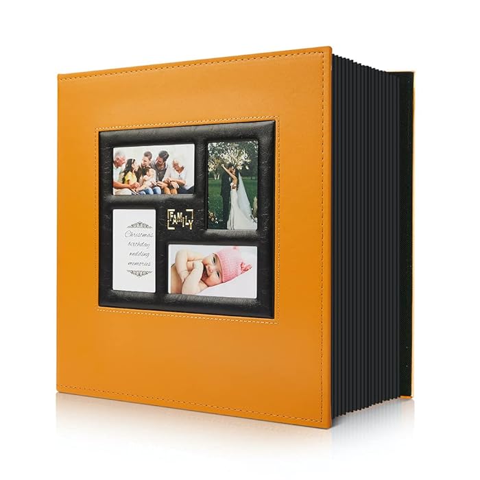Buy Photo Album 4x6 500 Pockets Photos, Extra Large Capacity Family