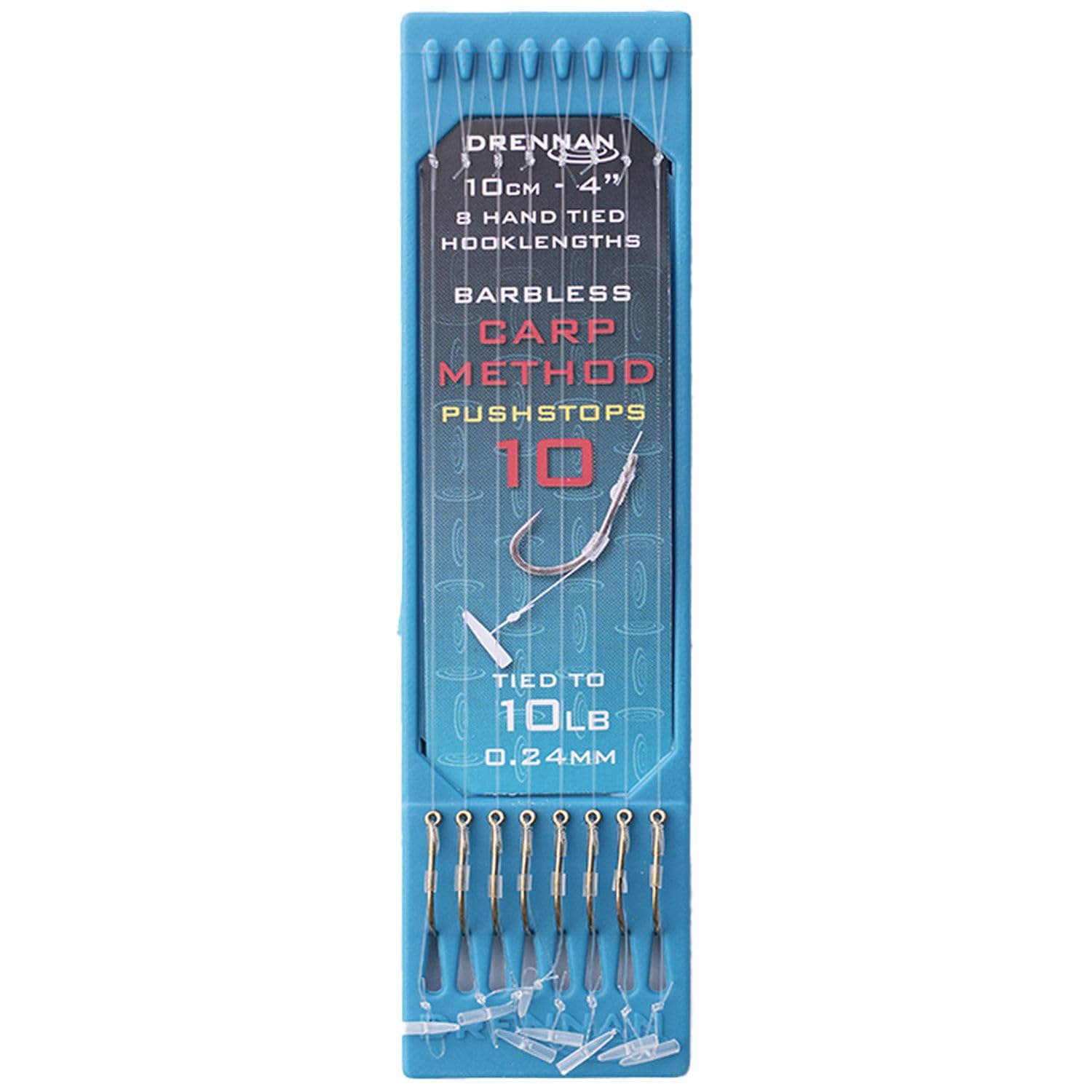 Drennan 4" Carp Method Pushstop Hook Plates: 10 To 10lb