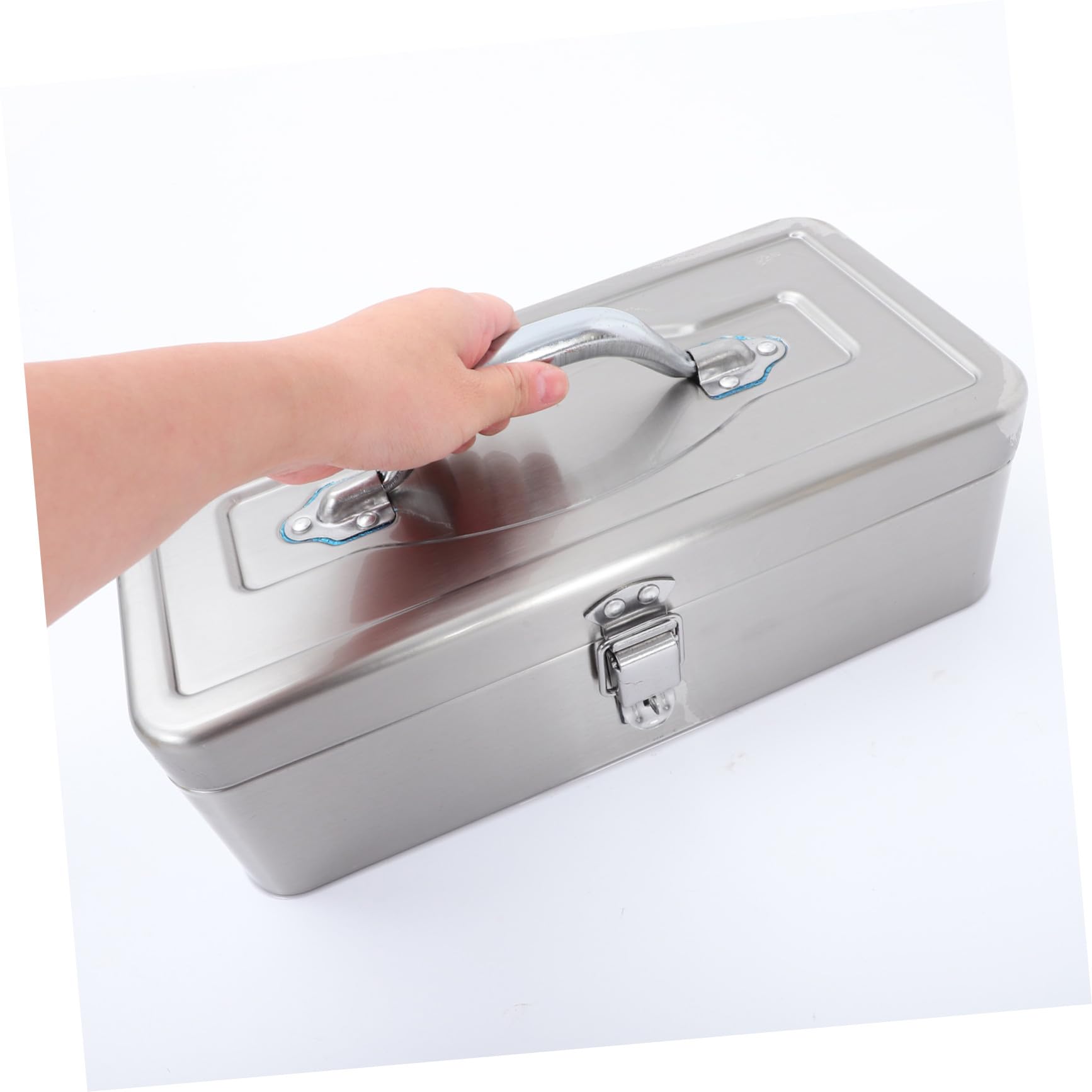 NUOBESTY Degli Attrezzi Di Capacità Degli Attrezzi Portatile In Acciaio