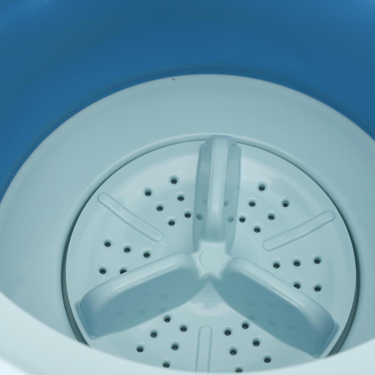 Generic Foldable Mini Turbo Dishwasher Versatile Washer Machine for Home Studio Apartment 5L Portable Dish Washer (Blue)