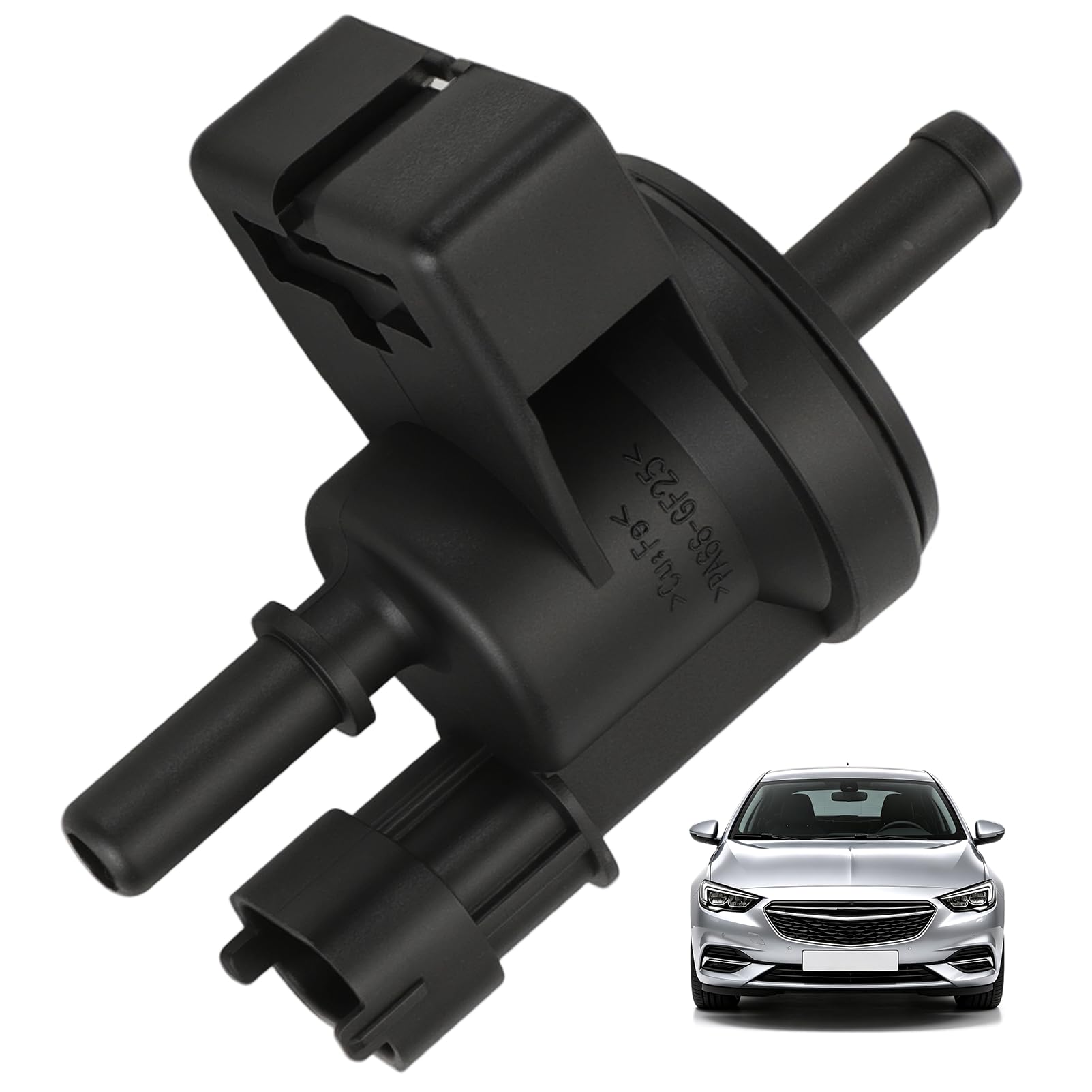 Effitnee Black Petrol Evaporation Control 55566514 Fuel Purge Solenoid Breather Valve Fit For Vauxhall Adam Astra J Corsa D E Meriva B 850093