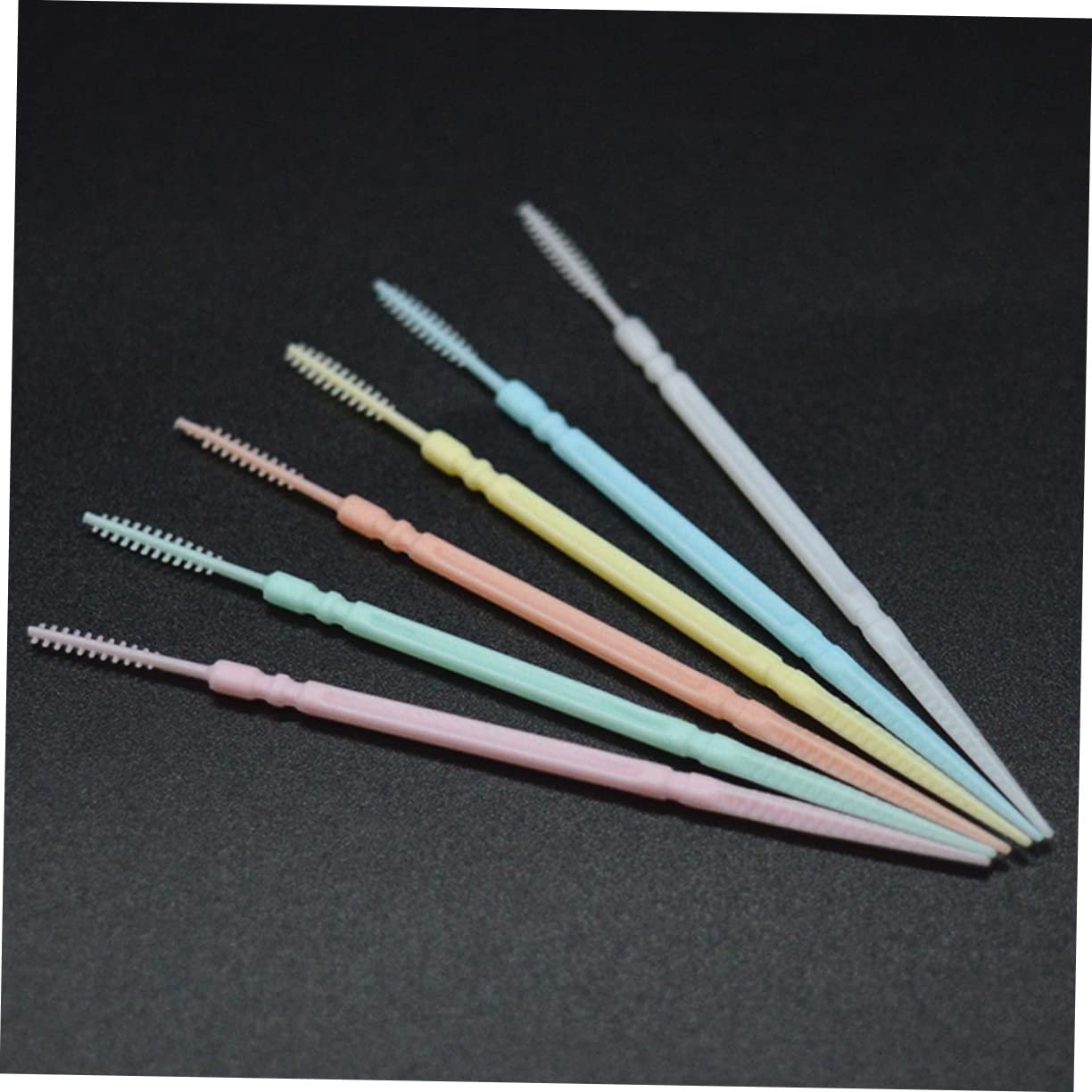 Palillos Dentales de Doble Cabeza 1060 Piezas para Limpieza Interdental Desechables de PP Diseño Cónico y Cepillo de Púas para Cuidado Bucal Diario