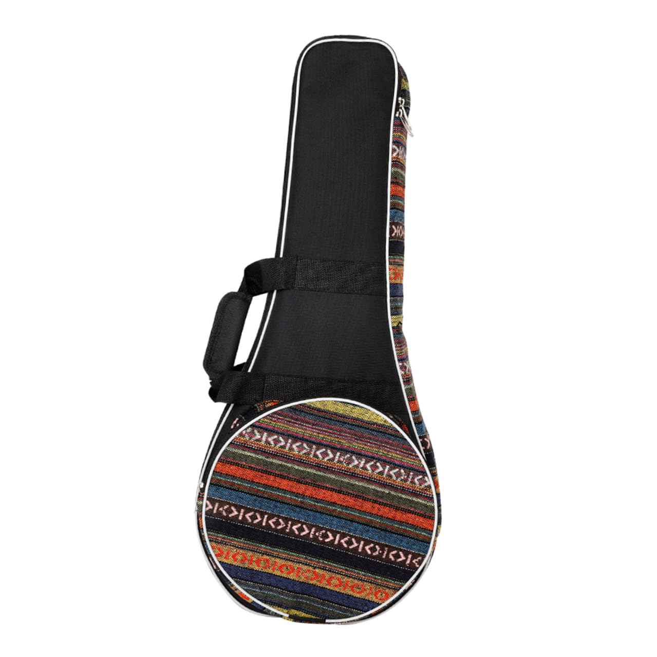 Zaino Musicale per Mandolino Stile Nazionale con Imbottitura Spessa Borsa da Trasporto Protettiva e Doppia Funzione Spalla e Mano per Musicisti in Viaggio