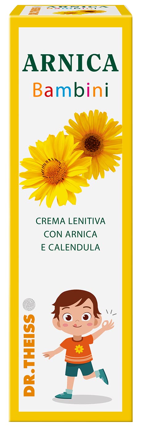 Dr. Theiss Arnica Bambini Crema Corpo Lenitiva 100 ml Pomata con Arnica e Calendula