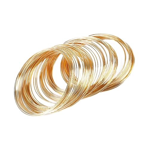 BESTOYARD Collar de cuentas de alambre de acero de aleación