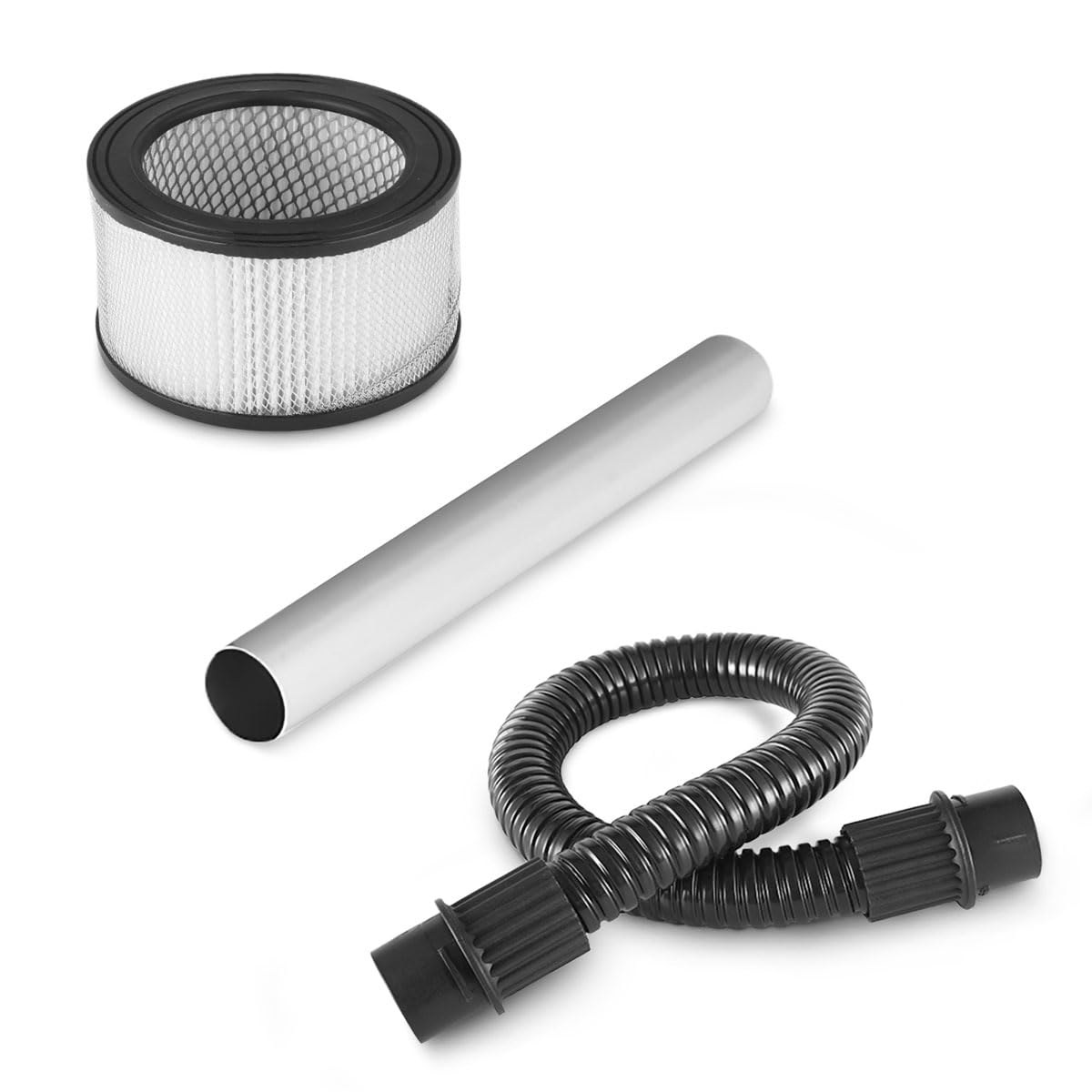 STAHLWERK Aspiratore per cenere – 1000 Watt di potenza, grande serbatoio da 20 litri, aspirapolvere per camino con filtro HEPA e funzione di soffiaggio, per ceneri fredde, forno, barbecue e officina