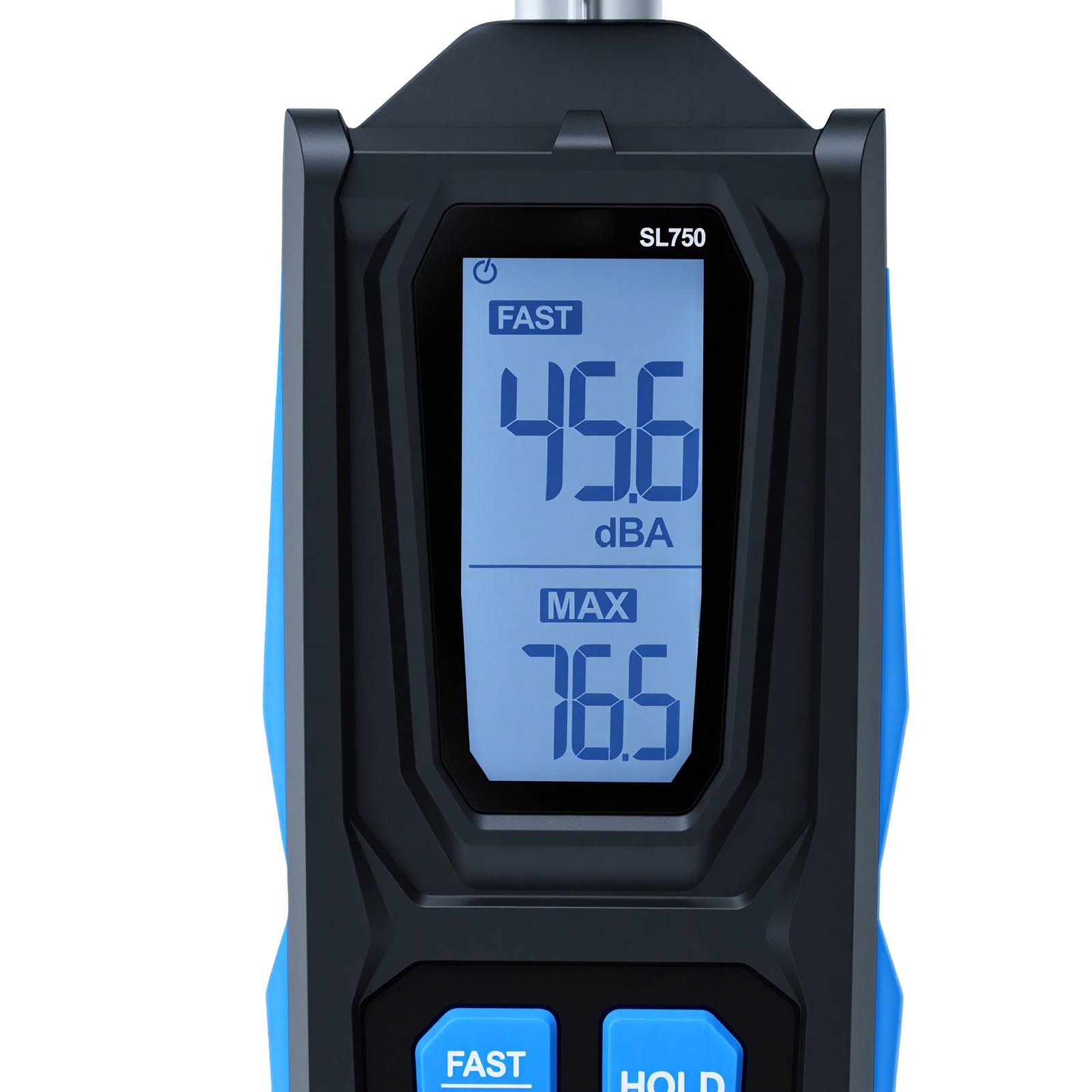 Decybelomierz Miernik Poziomu Dźwięku 30 do 130dB Ważenie A i C | Szybka/Wolna Reakcja, Przytrzymanie Danych, Wyświetlacz LCD, do Domu Biura Fabryki Budownictwa Przemysłu