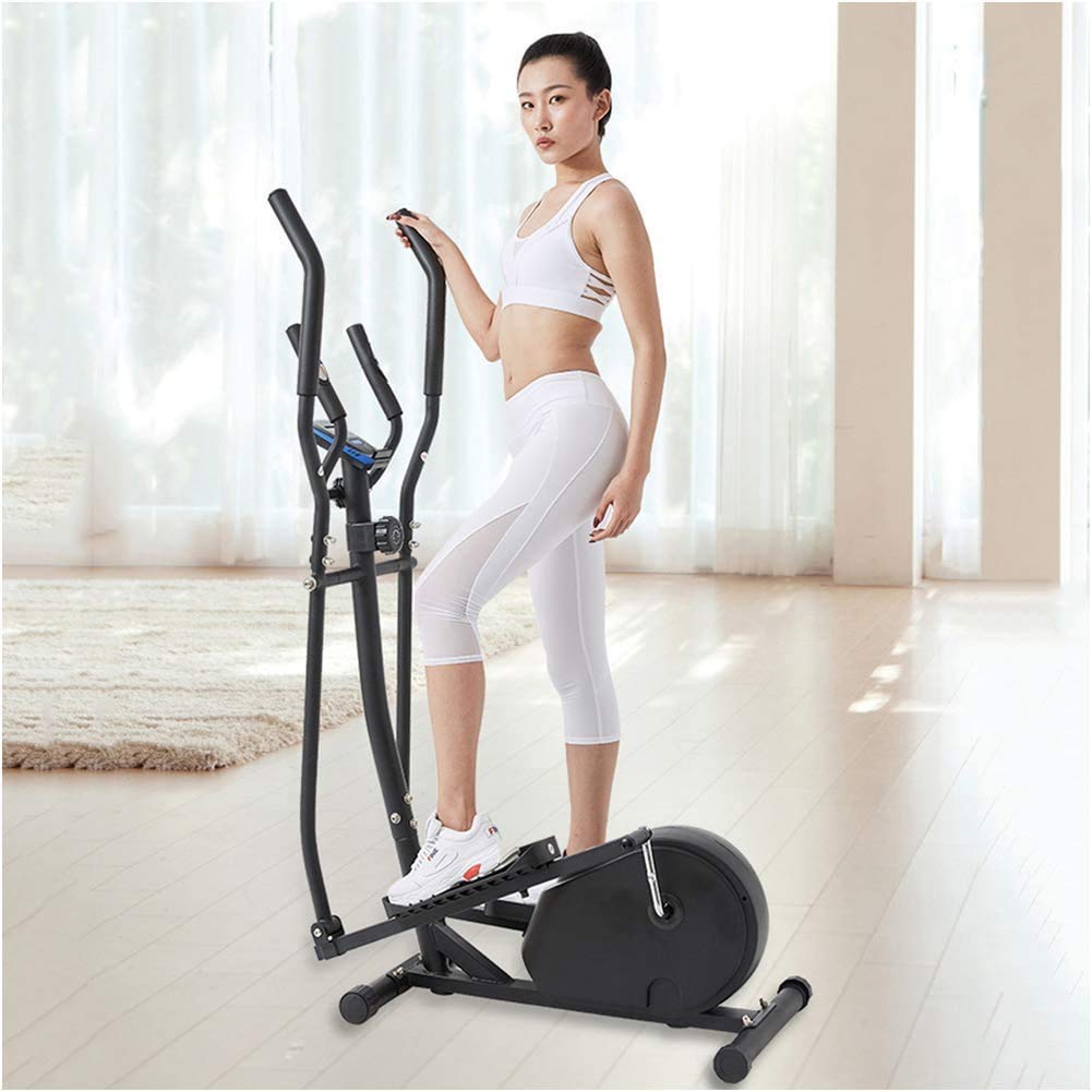 Cinta de Correr Manual, Bicicleta de Ciclismo de Interior para el hogar, elíptica con Monitor LCD, Equipo de Ejercicio, Cintas de Correr, Bicicleta estática