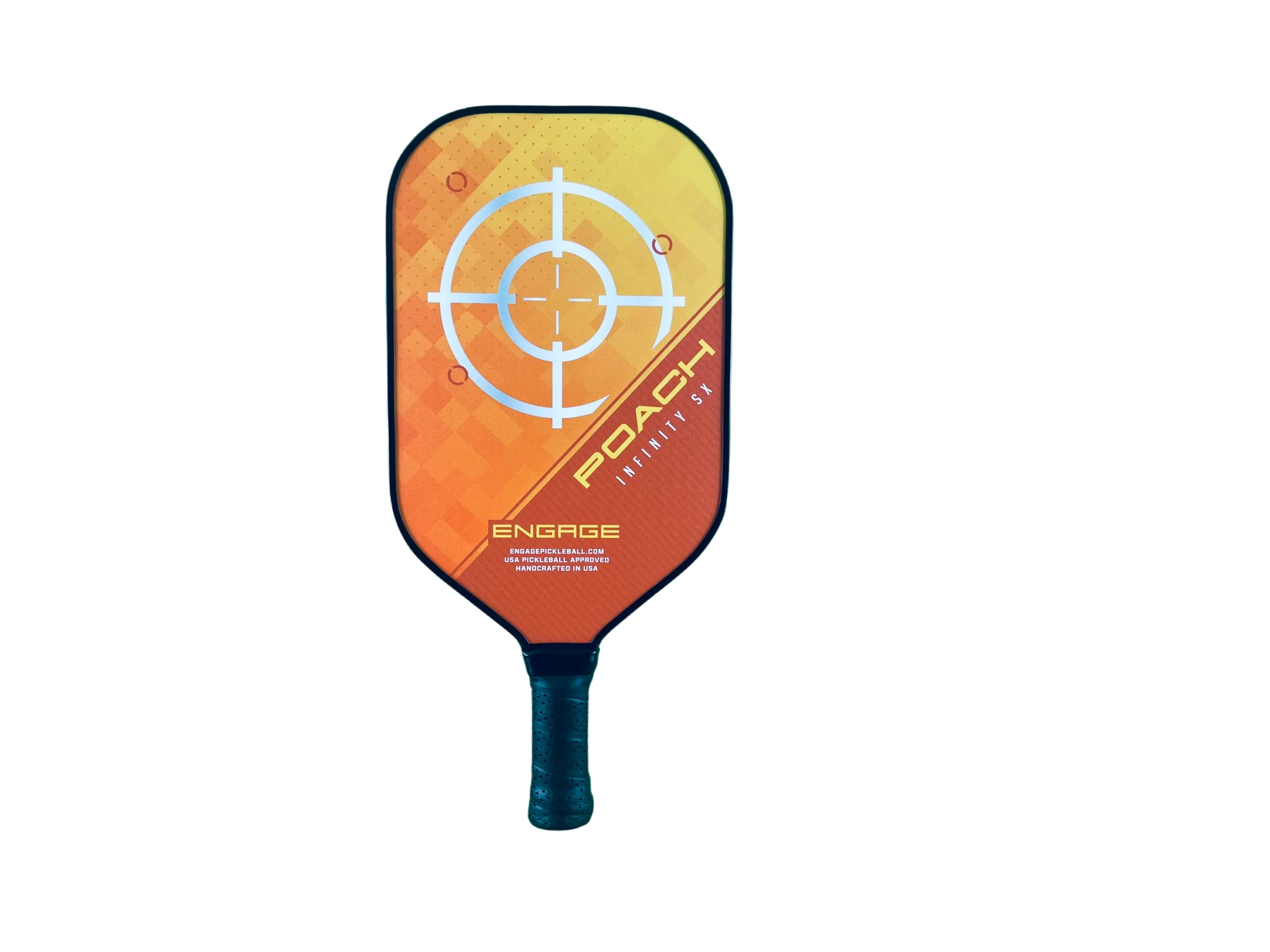 Engage Pickleball Poach Infinity SX | Short Grip Shape, Made in America, Pickleball Paddle