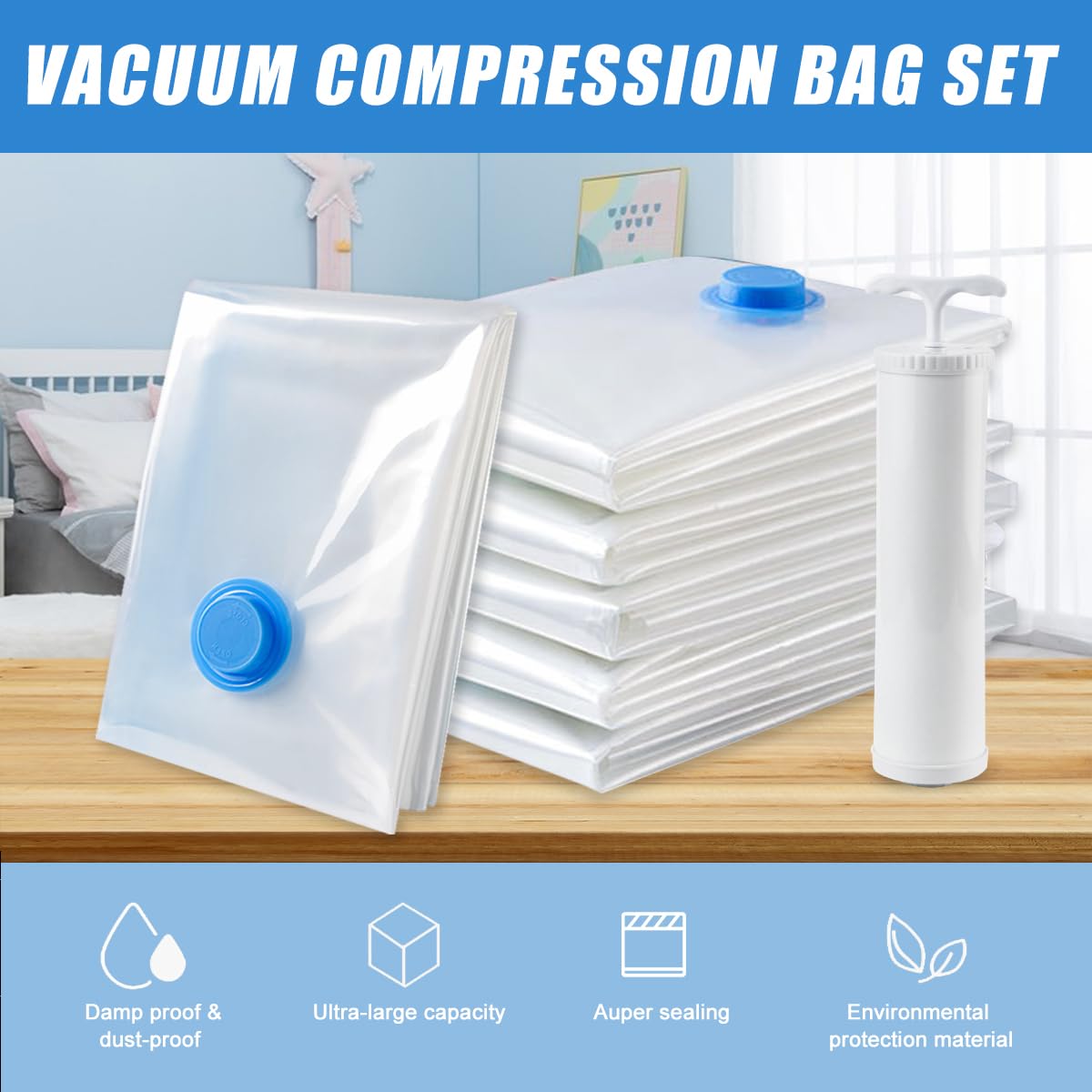 Sacchetti Portaoggetti Extra Large, Resistenti, Per Traslochi