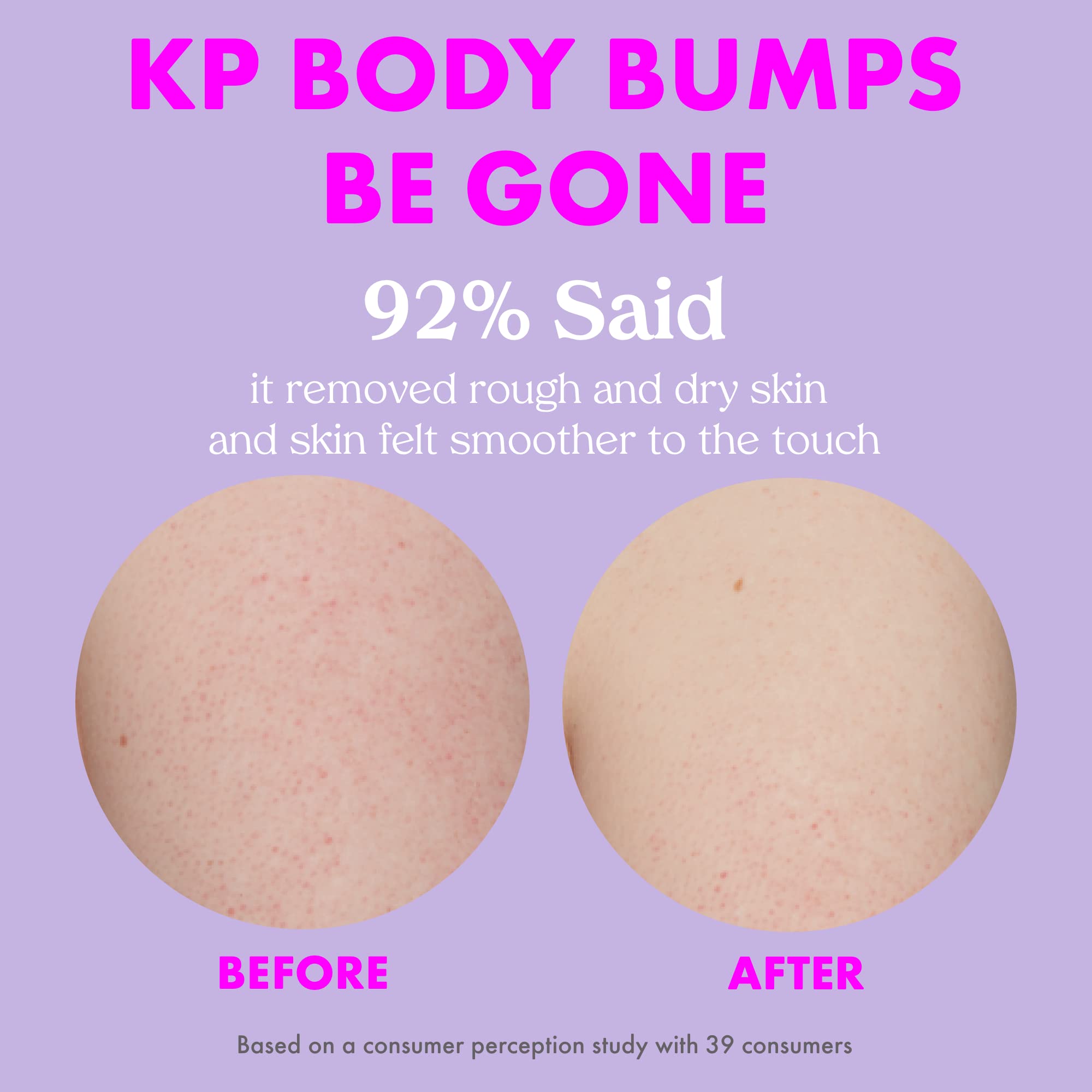 Kopari KP Body Bumps Be Gone Exfoliating Body Scrub with 10 AHA, to