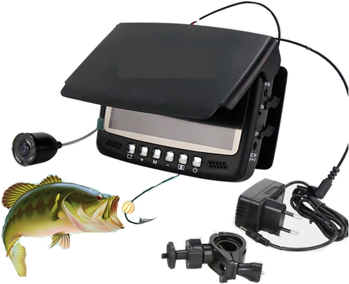 Underwater Fishing Camera Fish Camera Video Fish Finder 4.3