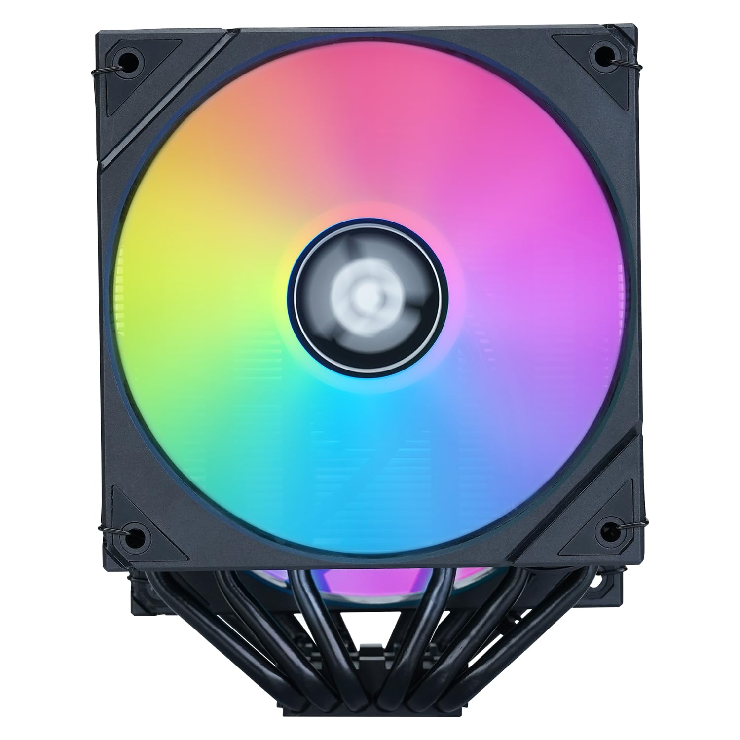 Itek Radiator ICY-6HATP - Uniwersalne gniazdo - 250W TDP - 6 Heatpipe - 2 x 12 cm ARGB Fan - wyświetlacz cyfrowy