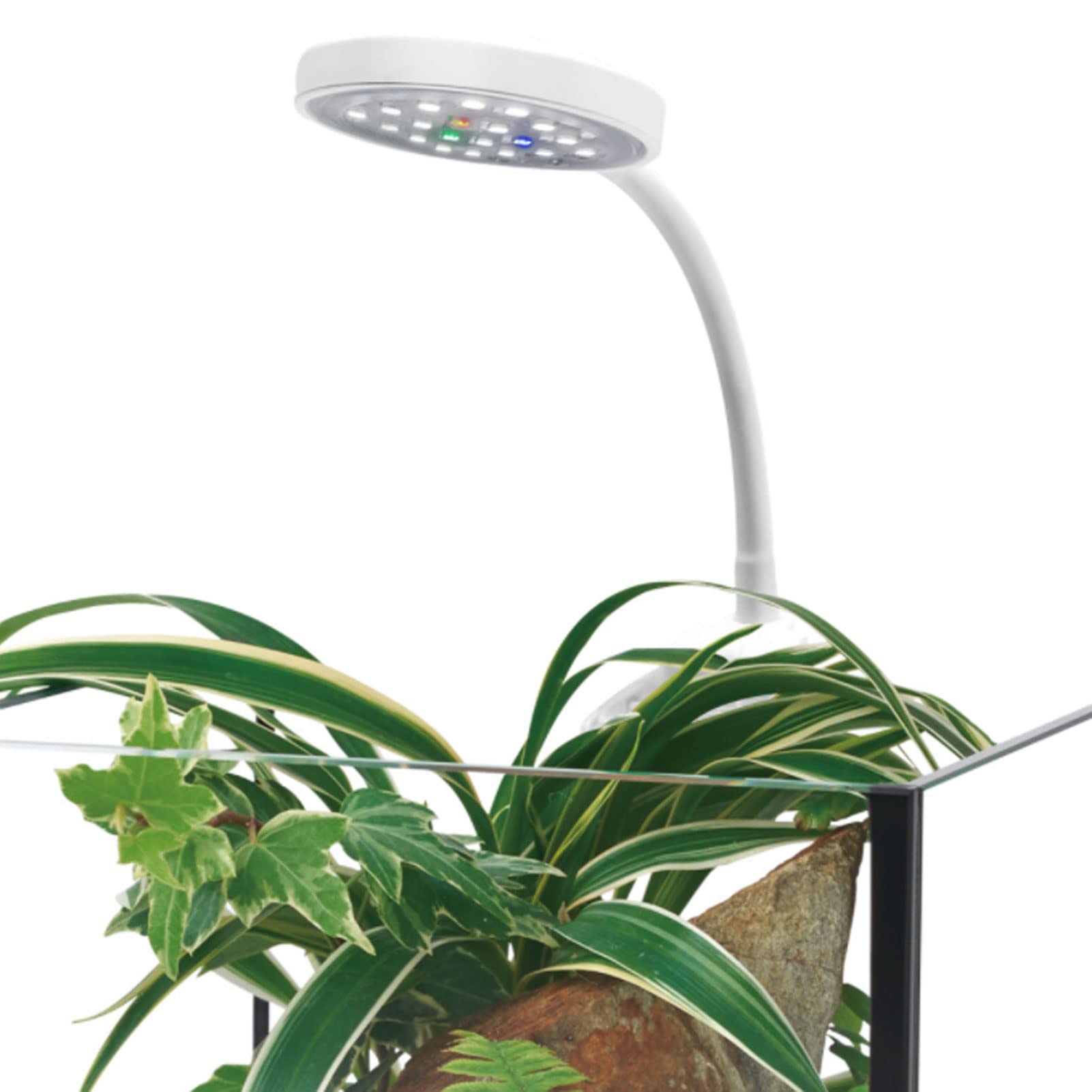 Luz de Clip para Pecera, Luz de Acuario LED Profesional de Alto Brillo Y Ahorro de Energía, Luz de Terrario para Plantas, Luz de Crecimiento para Pecera, Luz de Acuario para Pecera de Acuario