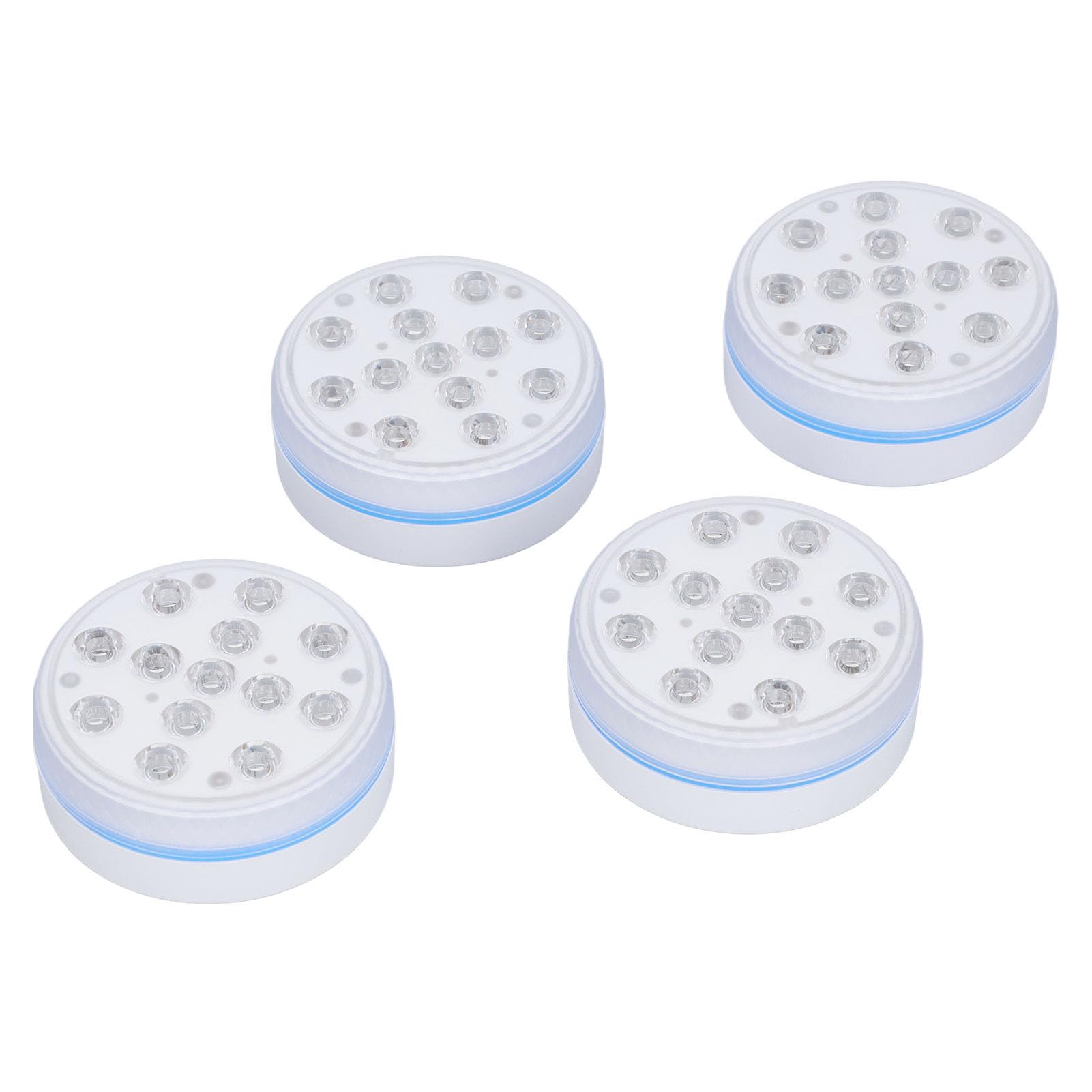 Luci per Piscina, Luce per Piscina Interrata IP68 con 4 Pezzi per Piscina