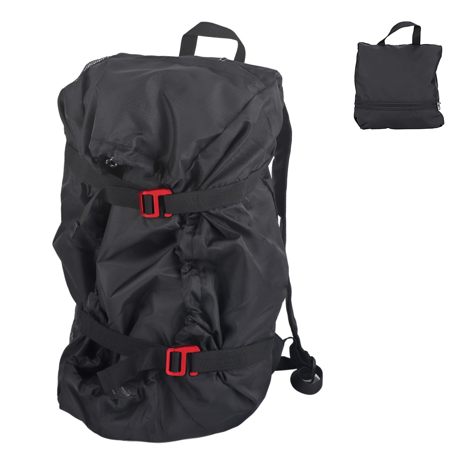 Ejoyous Bolsa de Cuerda de Escalada Impermeable Plegable con Correa para el Hombro