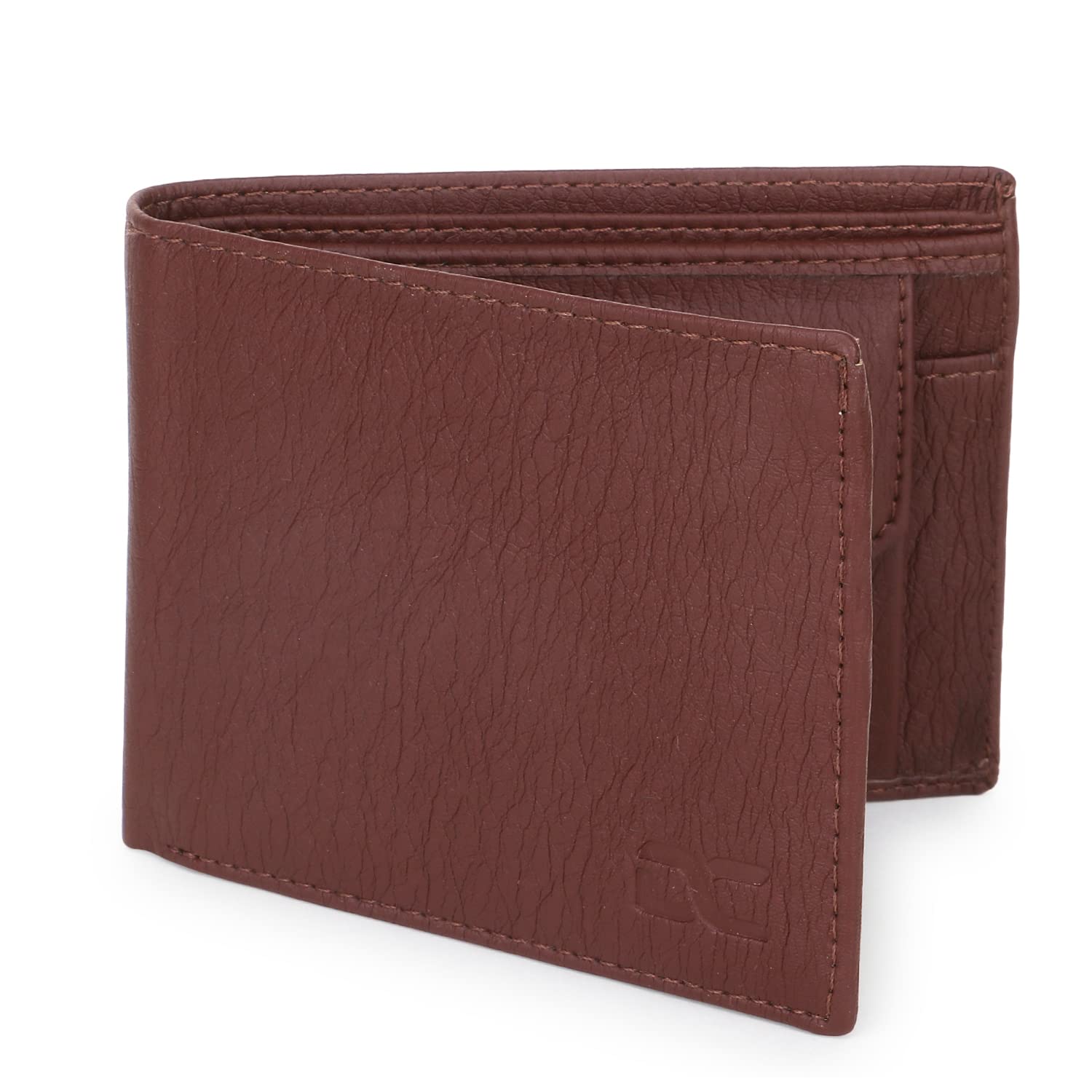 m mensanity Leather Men Card Wallet(Brown)-picture-15