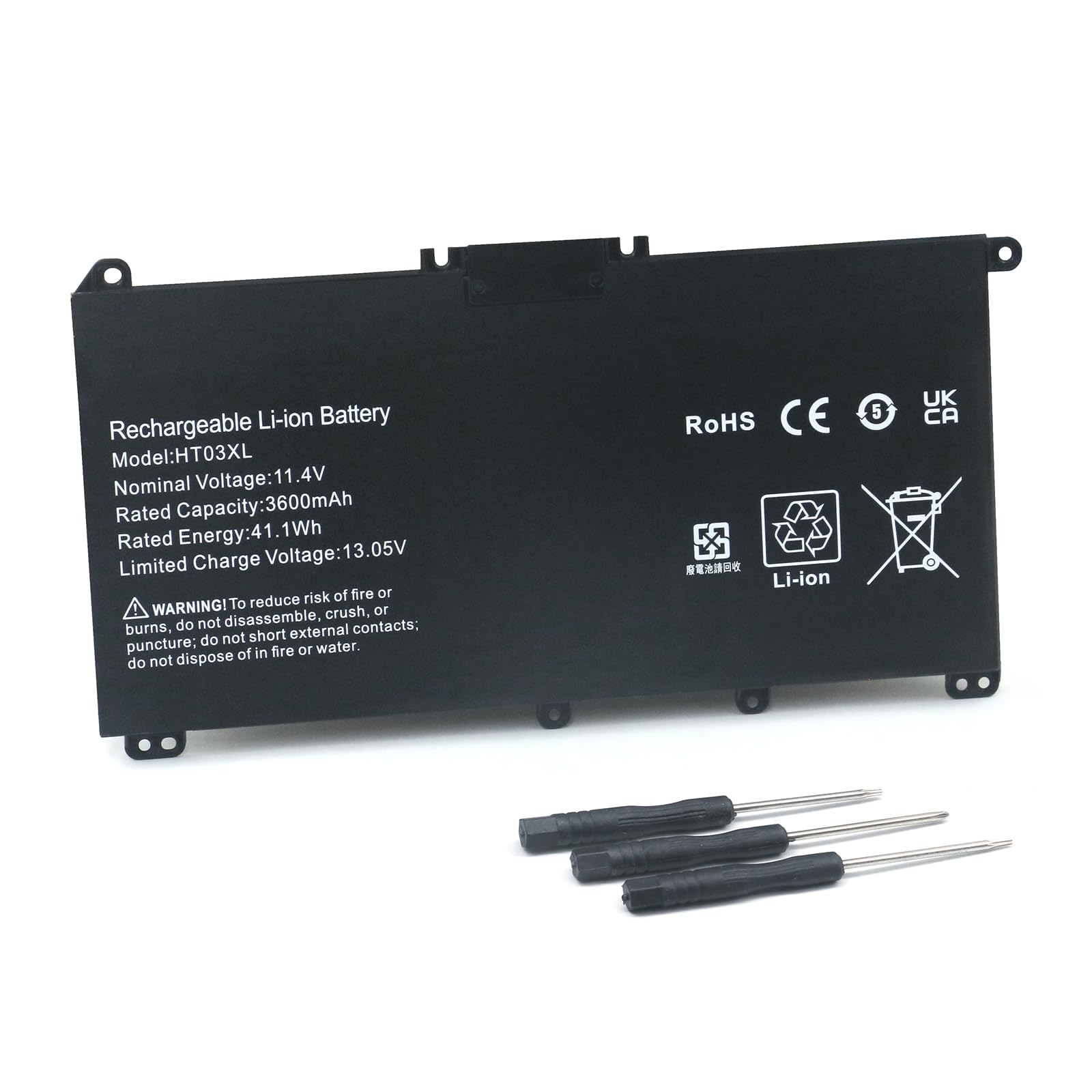 Amazon.com: HT03XL Laptop Battery for HP Pavilion 14-CE 14-CF 14