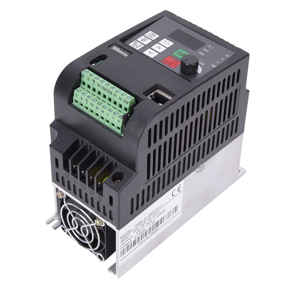 FTVOGUE 0.75KW 3-Fase Universale Mini Variatore di Frequenza
