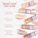 Revolution, Bright Light Face Glow, Lightweight & Brightening Multi-Use Skin Tint, Illuminating and Natural Glow Finish, Gleam Light, 23ml gallery image