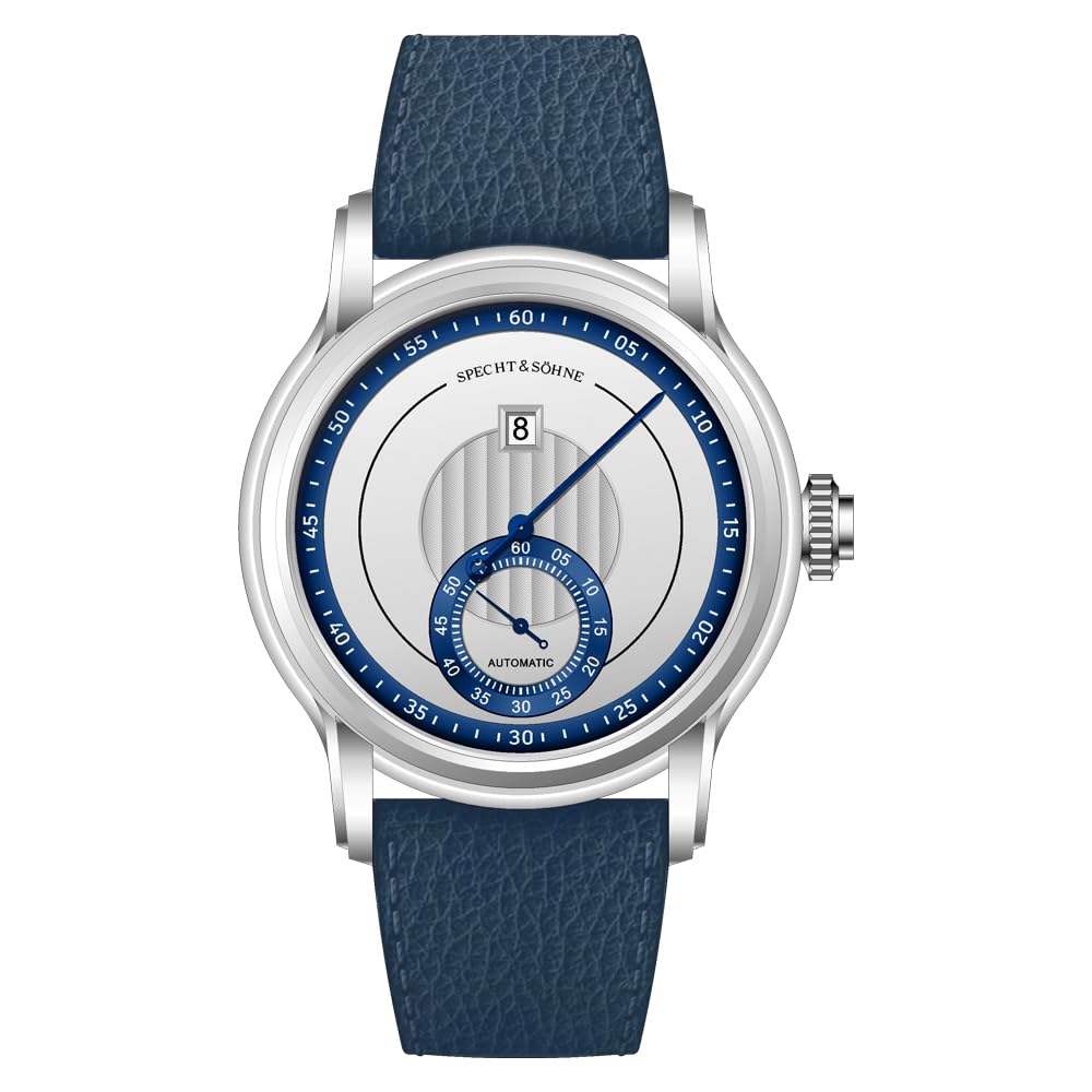Mechanische Automatik Uhr Herren Echtes Lederband Retro Armbanduhren