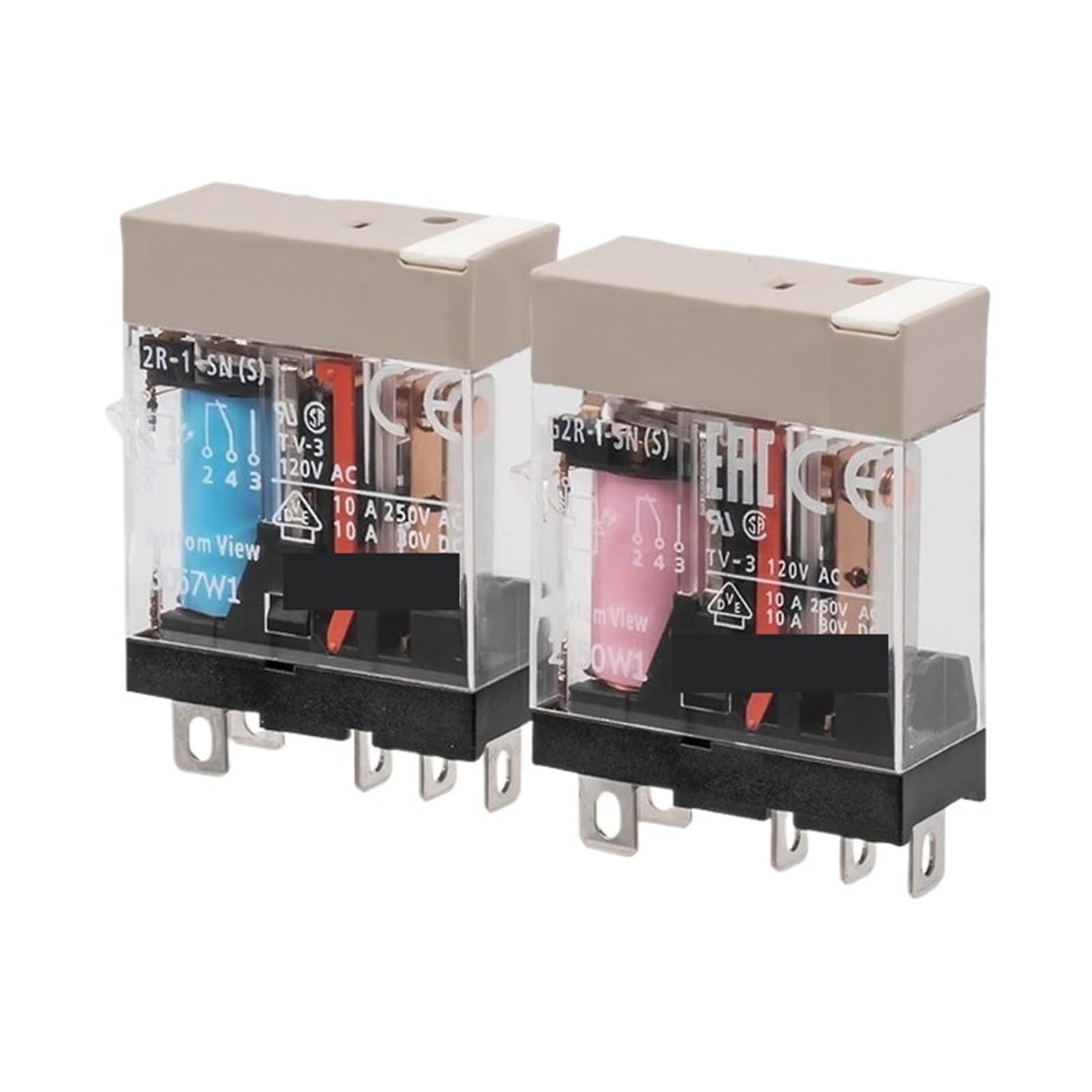 Relais intermédiaire G2R-2-SND DC24(S) OMRON 8 broches pour circuits industriels