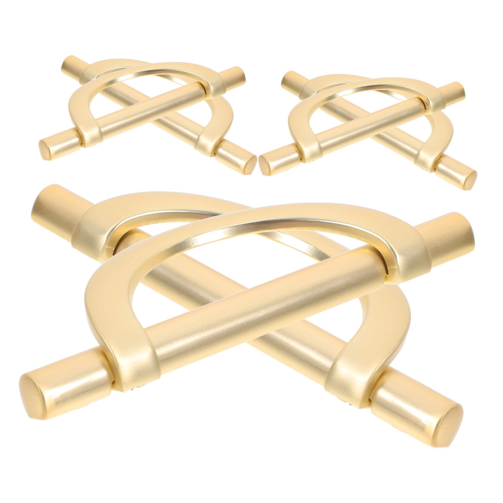 Poignées de métal pour meubles au design épuré | Boutons de quincaillerie Baluue