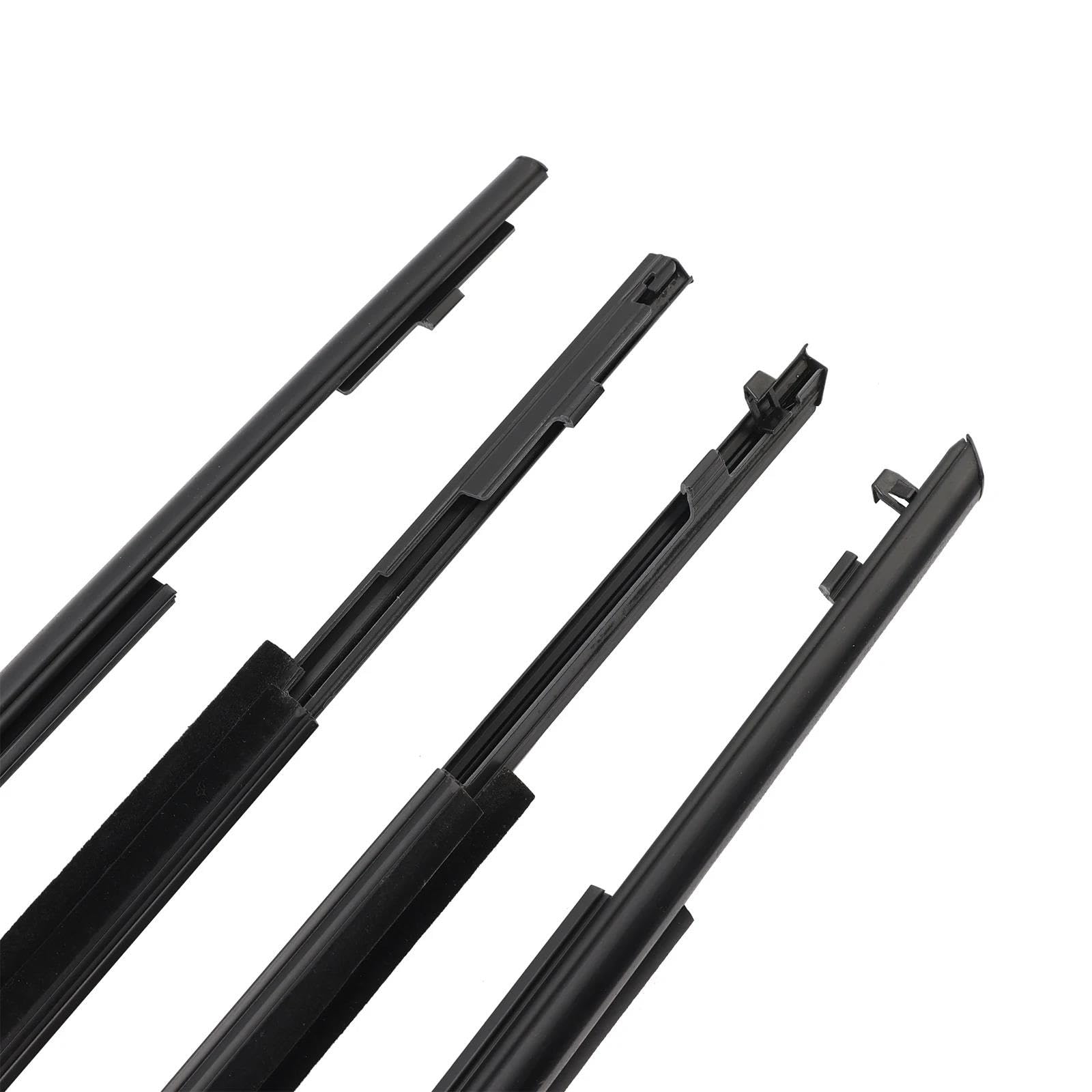 Striscia Tenuta Portiera 4 Pezzi Guarnizione Esterna Cintura In Vetro Porta Per Toyota Per Prius 2010-2015 Accessori Auto Guarnizioni