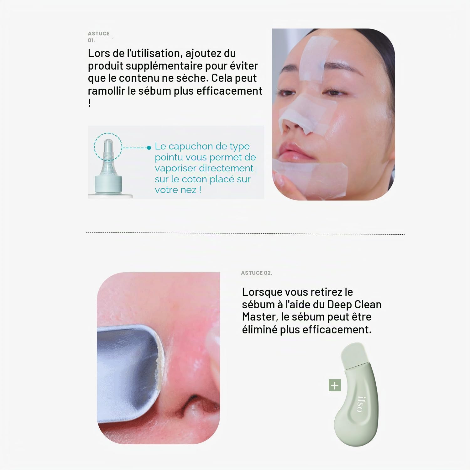 ILSO Super Melting Sebum Adoucissant 156 ml avec 40 cotons inclus