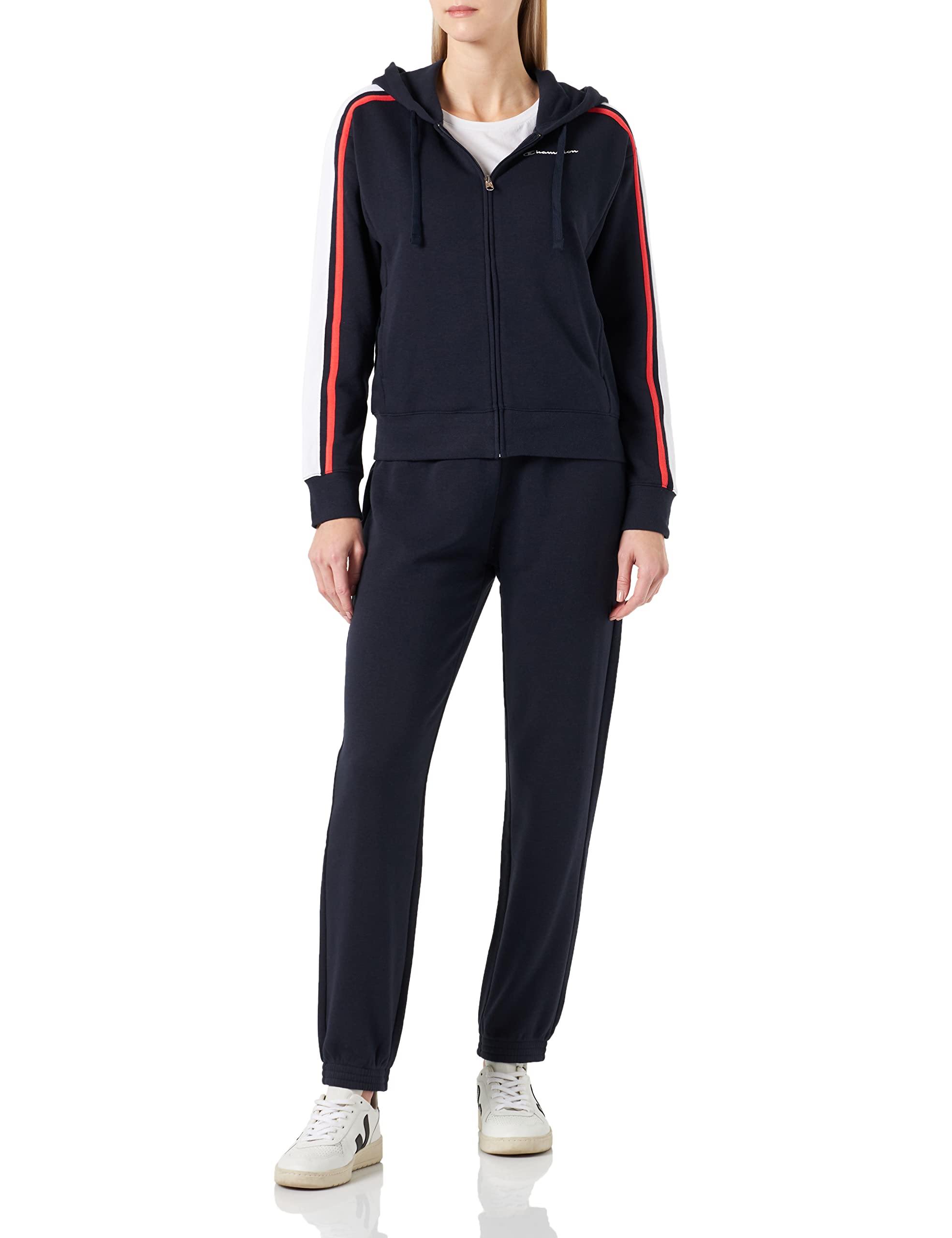 Champion Legacy Sweatsuits Powerblend Heritage Block Tuta Sportiva Donna M Blu Marino