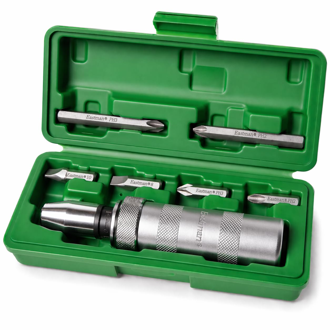 Eastman Impact Driver Set Of 06Pcs,Screwdriver Portable, Carbon Steel 