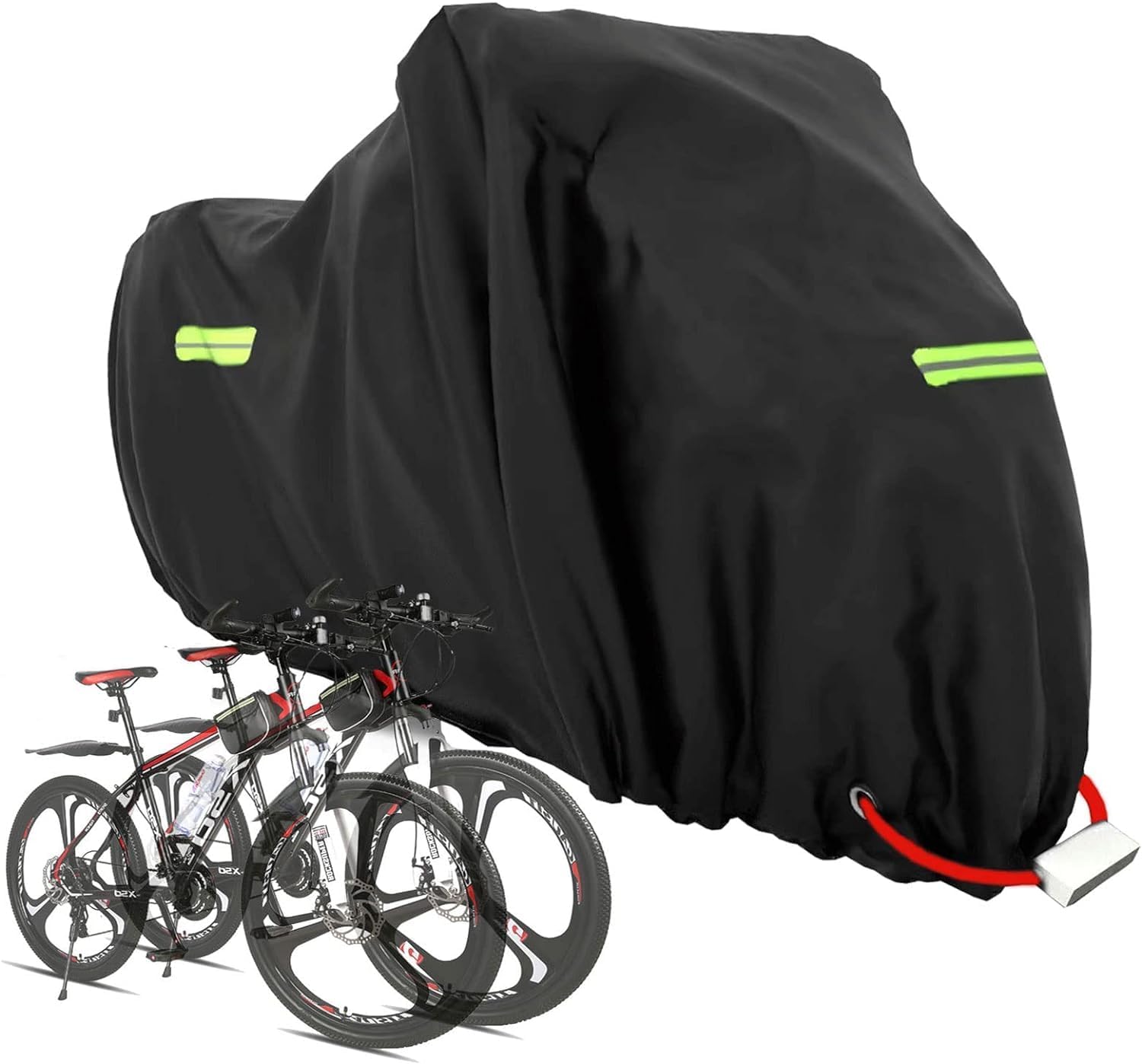 Copribici Per Esterno 2 Bici - Impermeabile, UV Resistente, Con Fori Lucchetto