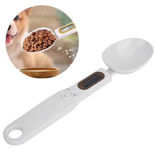Miniatura 3 de Báscula de cuchara digital eléctrica, básculas de medición de alimentos, accesorio para hornear de cocina con pantalla LCD, báscula de cuchara