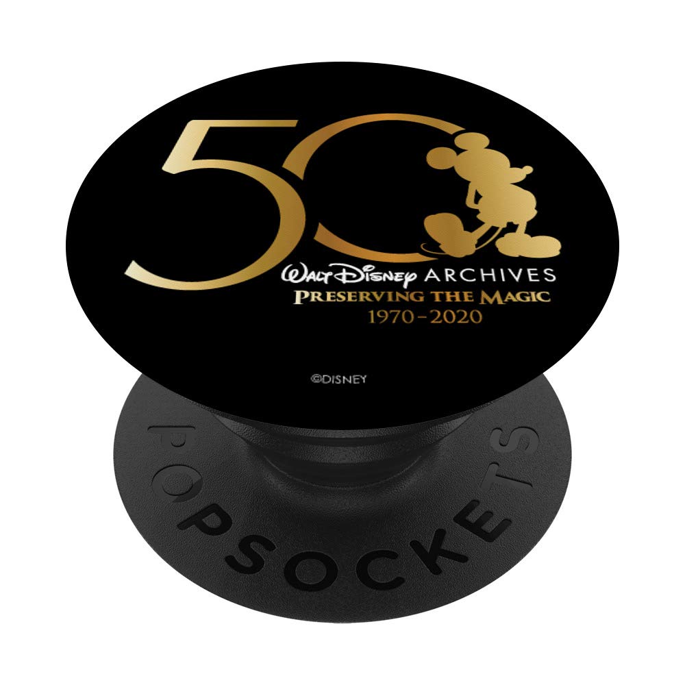 Walt Disney Archives 50th Anniversary Preserving the Magic PopSockets Standard PopGrip