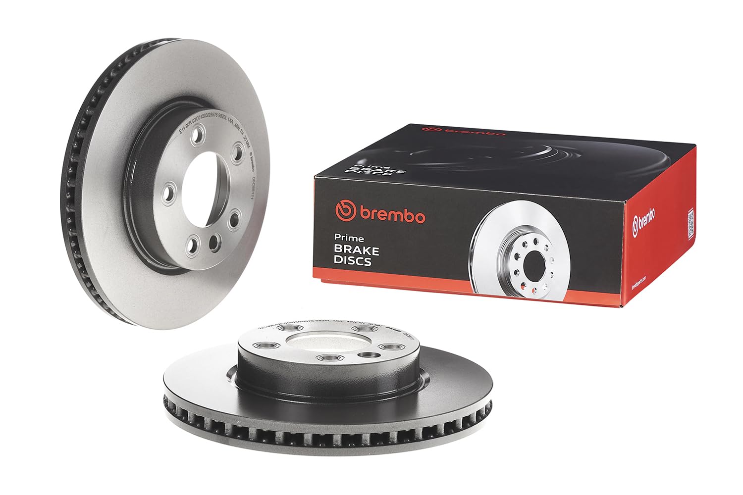 Amazon.com: Brembo 09.C881.11 UV Coated Pillar Vented Front Brake