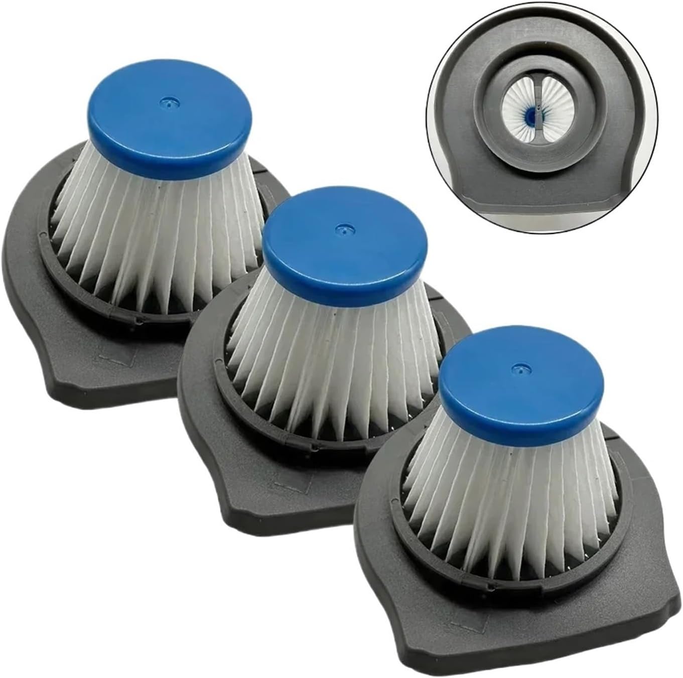 Washable Replacement Filter，Compatible For DECKER，Handheld Vacuums(1pcs)