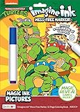 TMNT Imagine Ink | Teenage Mutant Ninja Turtles Imagine Ink | TMNT Libro para colorear | Marcador sin desorden | 12 páginas
