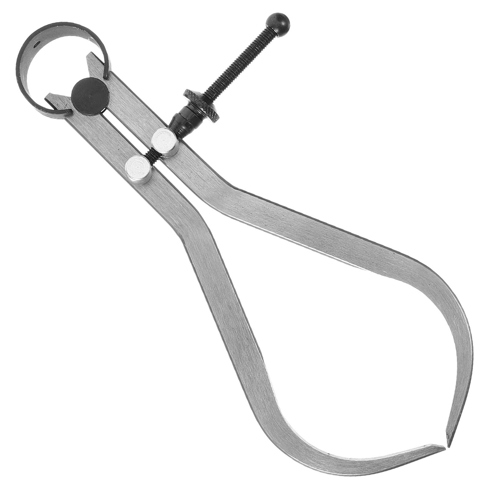 Healvian Calibro Interno ed Esterno in Acciaio al Carbonio, Strumento di Misurazione per Tornitura del Legno, Pinze Esterne 0-150mm, Utensile Leggero e Compatto per Lavorazione Legno
