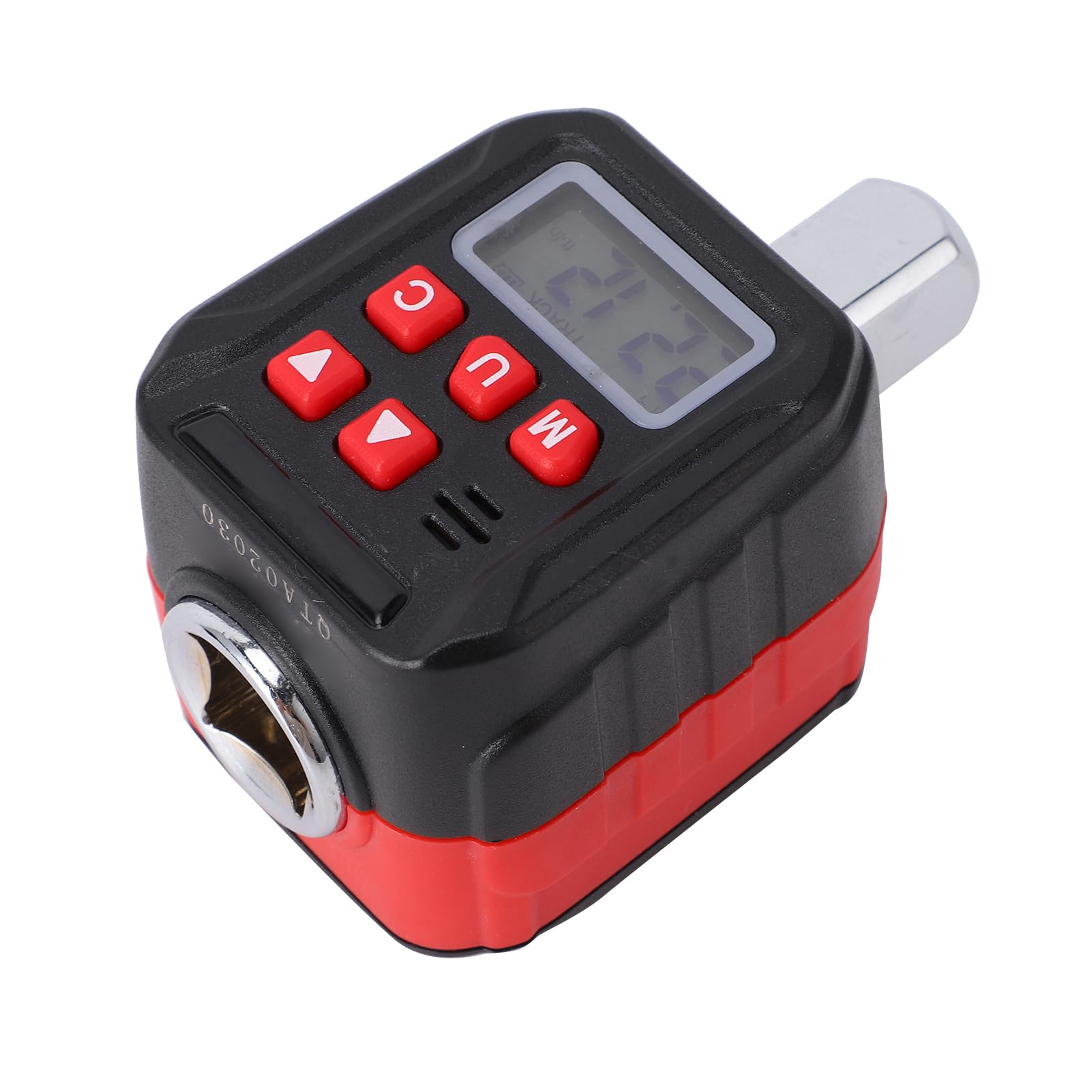 Fabater Clé Dynamométrique Numérique 1/2", 1.5-30Nm (.-22 ft-lb), Convertisseur électronique de Couple avec Alerte LED, Peak/Track, Adaptateurs /4", 3/8" pour Automobile, Moto (17-340 nm)