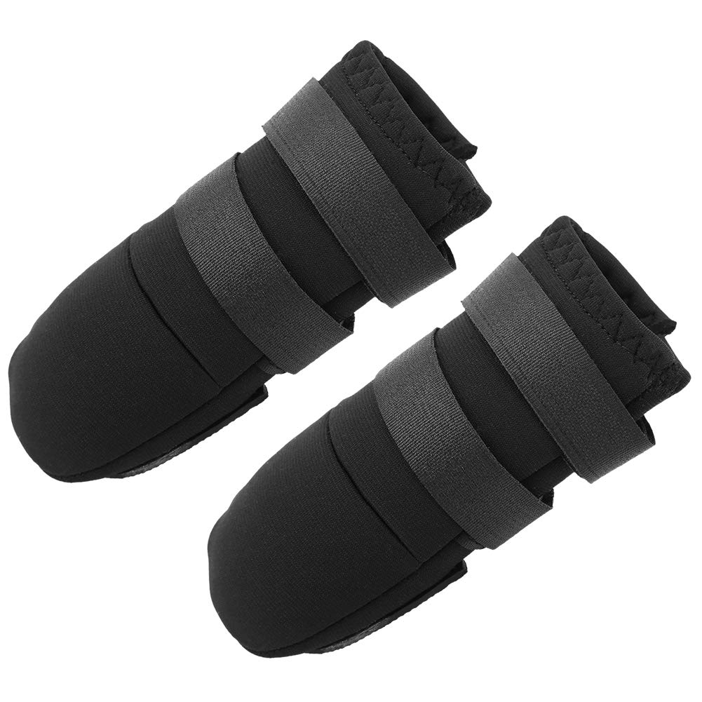 Set Van 4 Hondenschoenen - Waterdichte Pootbeschermers Met Antislip Zool Voor Kleine En Middelgrote Honden 6-10KG
