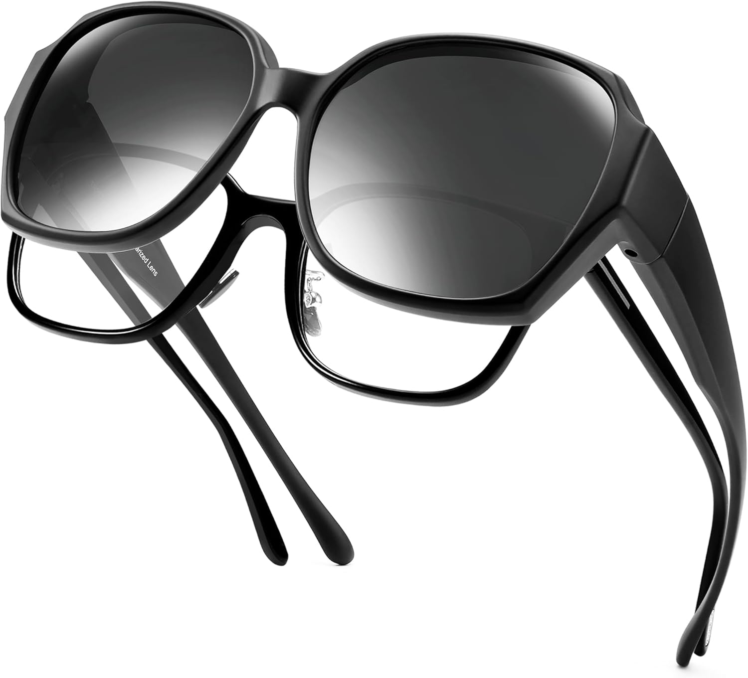 Polarized Over Glasses Sunglasses for Women, Oversized Fit Over Sun Glasses UV400