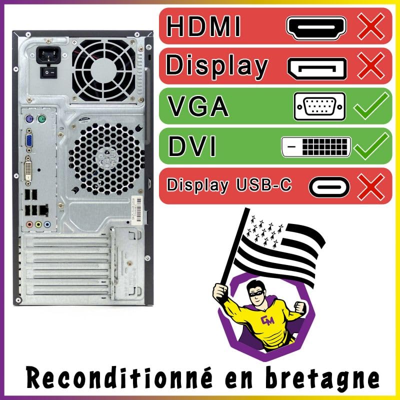 PC Fujitsu Esprimo P400 Intel I5-3470 RAM 16GB SDD 240GB W11 WiFi