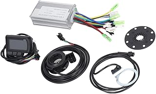 Alomejor 15A Motor Controller Kit with EN06 Display Thumb Throttle Electric Bike Conversion Kit for 250W 350W Motors