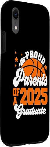 Miniatura 3 de iPhone XR Parents of a 2025 Graduate Senior Graduation Basketball Case