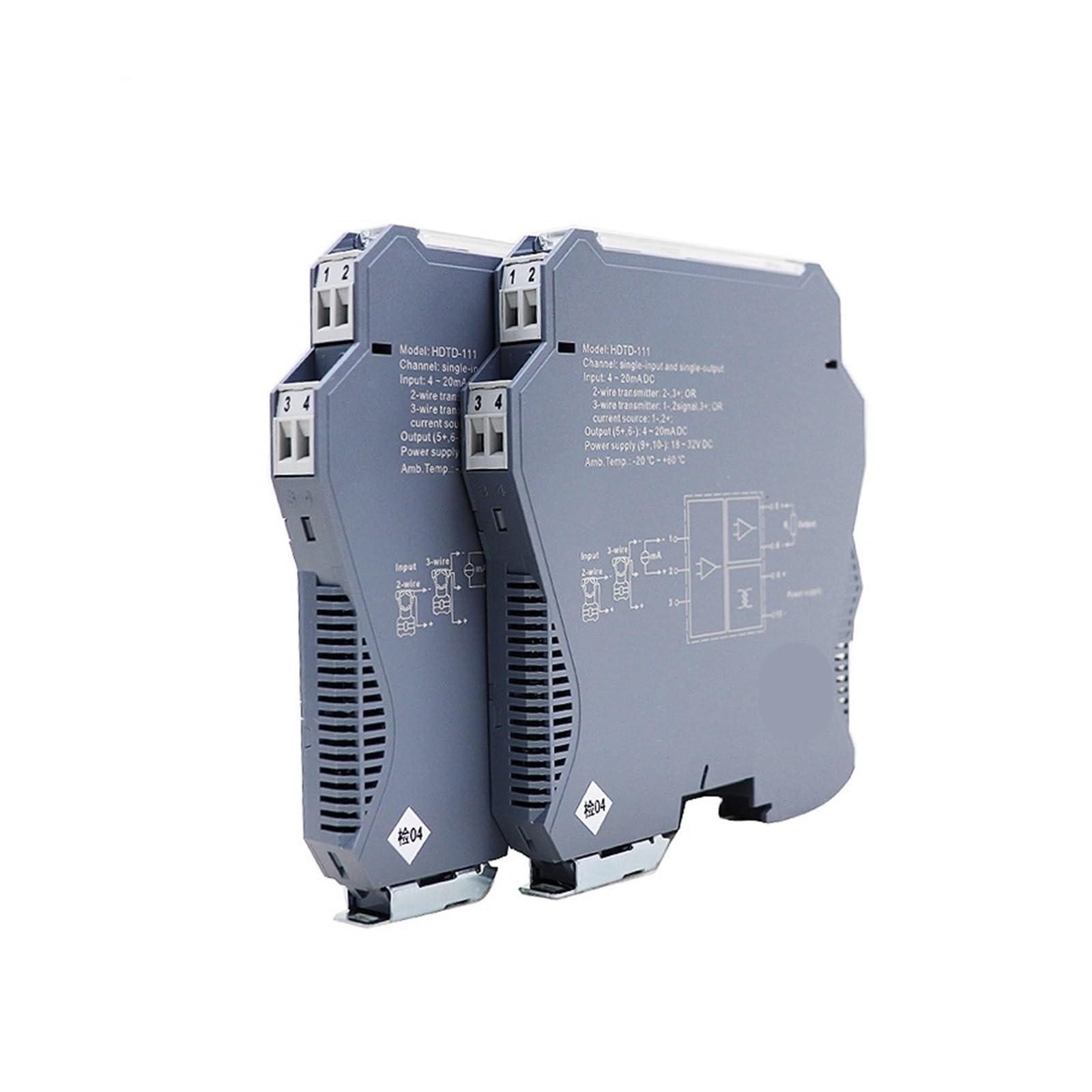 KSZHZYMGX 1pcs 18-32VDC power Loop signal isolator converter 420ma to 010v converter(0-10V in and out)