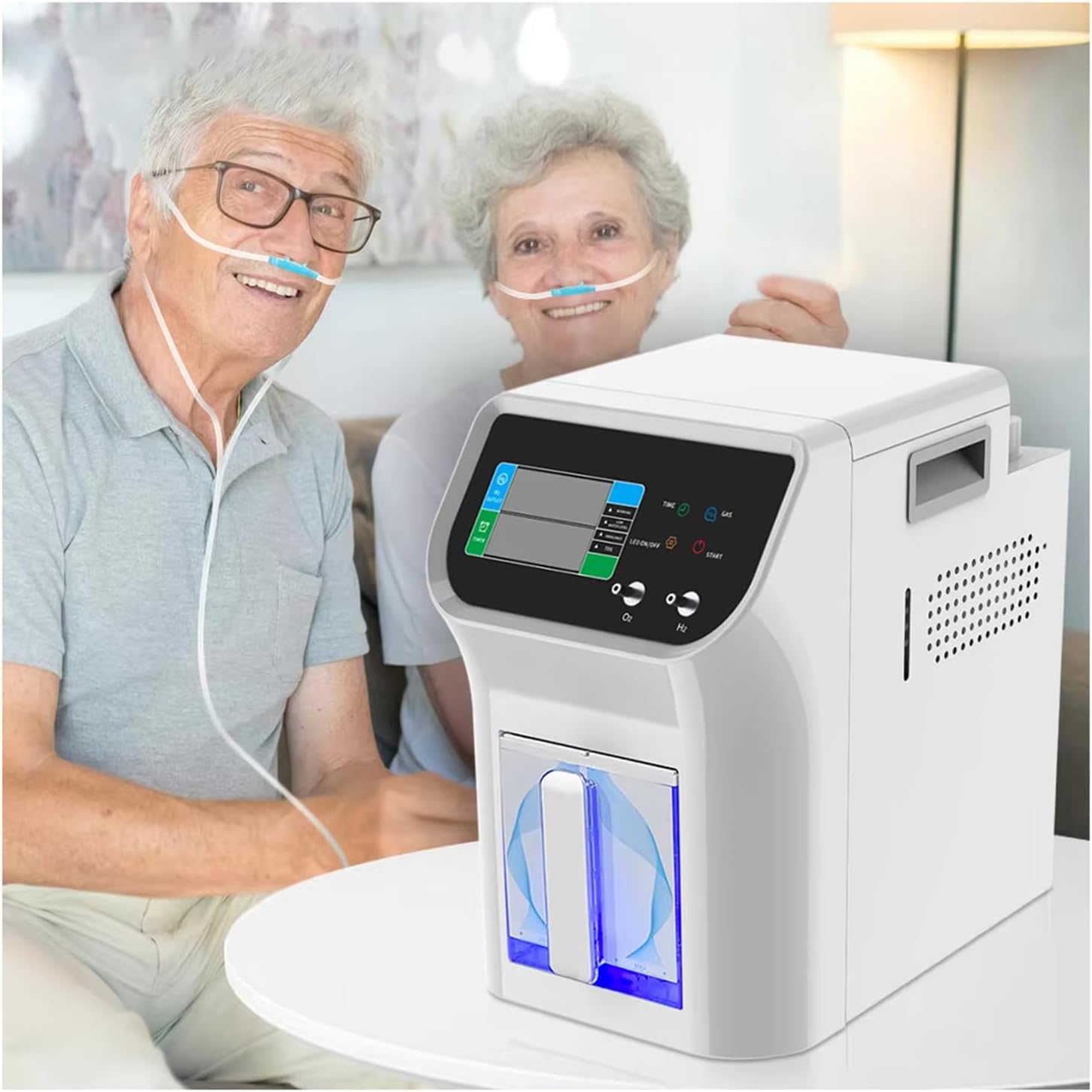 Aniwini SPE PEM 水素発生器 呼吸吸入機 99.99% 高純度 多機能