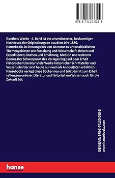 Amazon.com: Goethe's Werke: 4. Band (German Edition