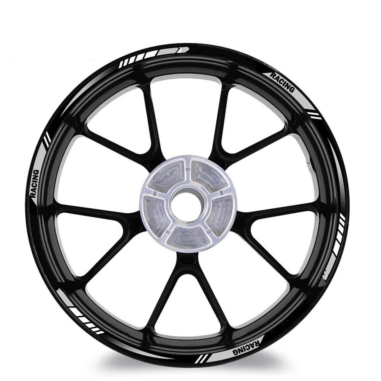 14″15″17″ Motorcycle Wheel Stickers Night Reflective Decorative Rim for Forza 125 250 300 350 750 MF13