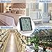 ThermoPro TP55 Digital Indoor Hygrometer Thermometer, 4-Inch Temperature/Humidity Monitor with Touchscreen and Backlit, Indoor Room Thermometer/Humidity Meter for House Home Greenhouse