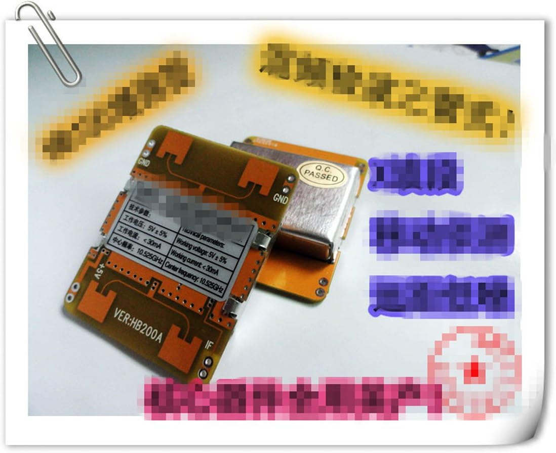 Microwave Doppler Xband Radar Detector 10.525ghz High